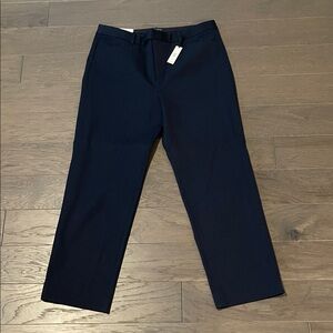 Banana Republic Women's Straight Fit Sloan Navy Pants